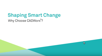 shaping smart cadworx